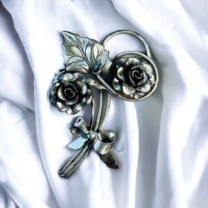 Vintage Sterling Silver Brooch by Jewelart